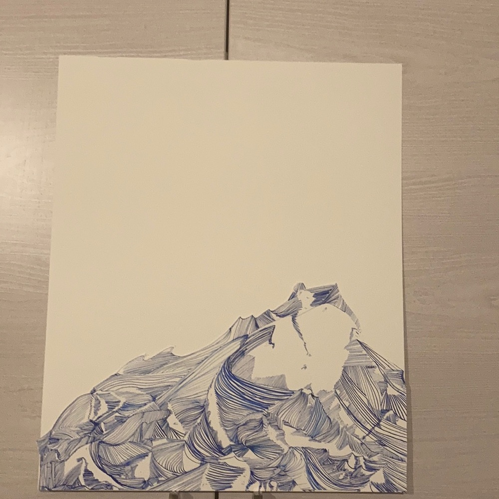Ink drawing